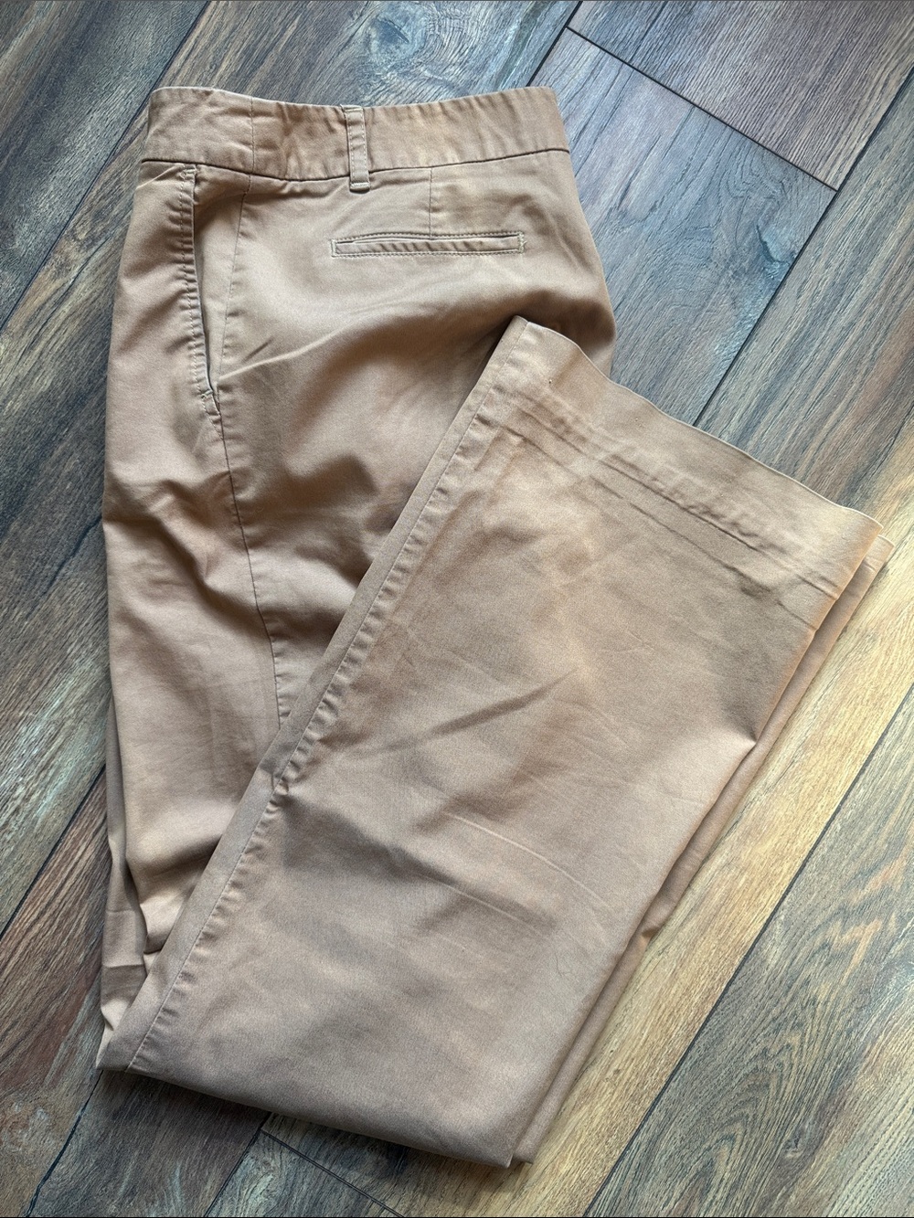 Womens Classic Tan Chino Pants